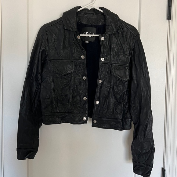 Veda Leather Jacket - Picture 9 of 11
